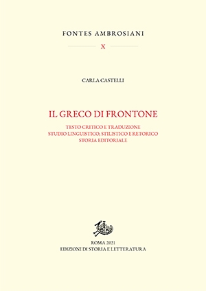 Fontes Ambrosiani in lucem editi cura et studio Bibliothecae Ambrosianae Nova Series